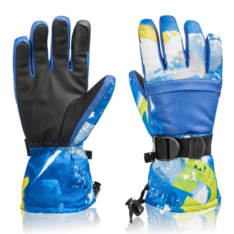 BOSONER Ski Snowboard Gloves - Waterproof Winter Warm Touchscreen Snow Gloves for Men, Women, Kids - Cold Weather Skiing, Snowboarding - Image 1